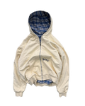 CREAM/BLUE 2-SIDED ZIPPER UNISEX