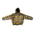 YELLOW FUR ZIPPER